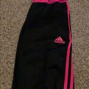Pink adidas pants